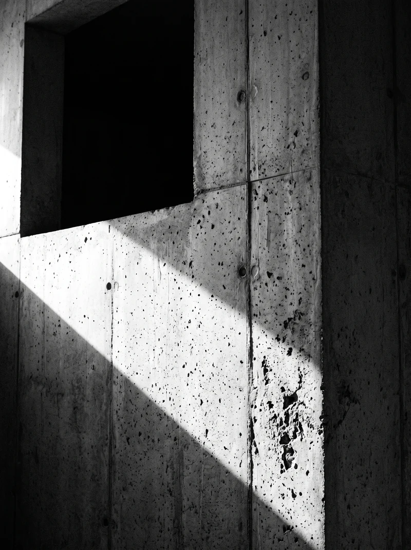 Rooms: a monochrome exhibition space